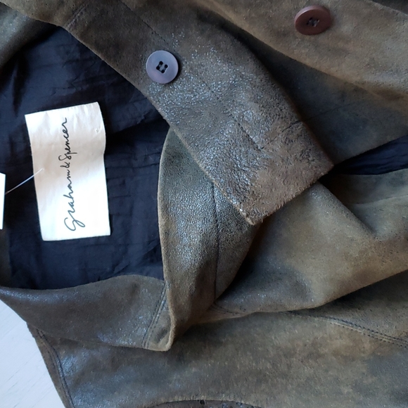 Graham & Spencer leather jacket - Picture 4 of 5